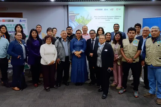 ANA capacita a representantes del Consejo de Recursos Hídricos de Cuenca Chillón Rímac Lurín